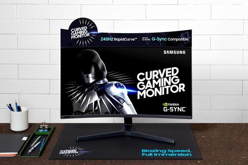 EBG - Samsung Introduces 240Hz G-Sync Compatible Curved Gaming Monitor CRG5 - Pic (2).jpg